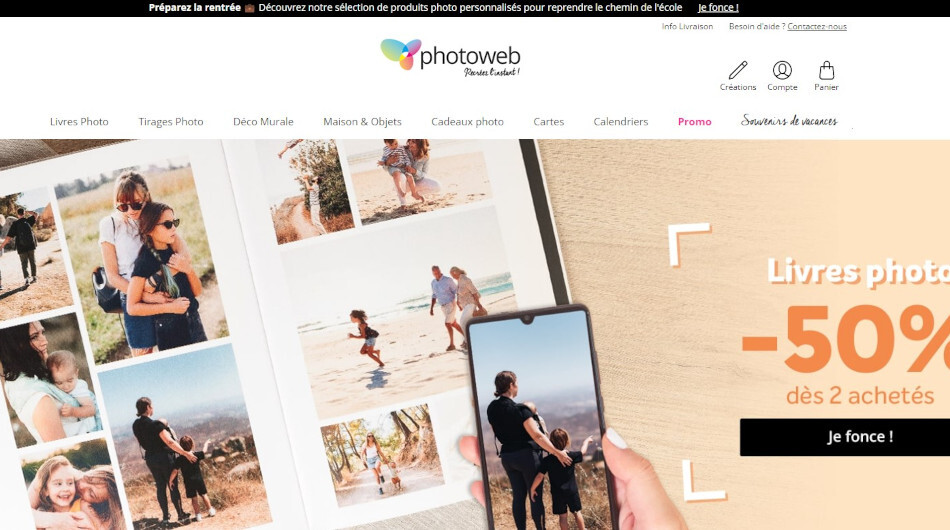 Photoweb, Expert en Tirage & Développement Photo Numérique